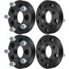 4Pcs 1.25" 5x4.5 to 5x5.5 Wheel Adapters 73mm 1/2" for 67-11 Ford Mustang Ranger 80-12 Jeep Grand Cherokee Liberty Wrangler