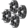 4Pcs 1.25" 5Lug 5x4.5 to 5x5.5 Wheel Adapters 71.5mm for 82-19 Ford Explorer Mustang Ranger Taurus 80-12 Jeep Cherokee Liberty Wrangler