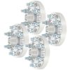 4Pcs 1" 6Lug 6x4.5 66.1mm Wheel Spacers for 2005-2015 Nissan Frontier Pathfinder Xterra