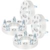 4Pcs 1.25" 32mm 5x5 to 5x5.5 Wheel Spacers For 64-78 Buick Riviera 93-96 Cadillac Fleetwood