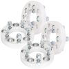 4Pcs 1" 5x4.5 to 5x100 Wheel Adapters 78.1mm 12x1.5 for 98-21 Honda Accord Civic 06-12 Ford Fusion 92-19 Toyota Camry Tacoma
