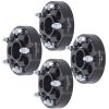 4Pcs 1.5" 5x4.5 to 5x5 Wheel Adapters 71.5mm 1/2" for82-19 Ford Bronco Explorer Mustang Ranger 91-10 Mazda B2500 B3000 B4000