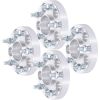 4Pcs 1" 5Lug 5x4.5 Wheel Spacers 66.2mm 12X1.25 for 92-22 Infiniti EX35 FX35 G25 G35 I30 I35 J30 M35 M37 Q45 QX55 84-22 Nissan 300ZX 350Z 370Z