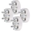 4Pcs 1.5" 5Lug 5x4.5 Wheel Spacers 82.5mm 12X1.25 for 84-22 Nissan 300ZX 350Z 370Z Altima Pathfinder Sentra