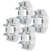 4Pcs 1.5" 6Lug 6x5.5 to 6x135 Wheel Adapter 108mm 14x1.5 for 88-22 Chevy Avalanche Silverado Suburban Tahoe GMC Savana Sierra Yukon