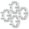 4Pcs 1" 5Lug 5x5.5 Wheel Spacers 108mm 1/2" for 90-01 Dodge Ram 1500 D150 B1500 75-05 Ford E150 F150