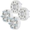 4Pcs 1.5" 5Lug 5x100 Wheel Spacers 56.1mm 12x1.25 for 90-23 Subaru Baja BRZ Crosstrek Forester Impreza Legacy