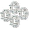 4Pcs 1" 5Lug 5x4.75 Wheel Spacers 66.9mm 14x1.5 for 08-19 Cadillac ATS CTS XTS 10-19 Chevy Camaro Equinox Impala Malibu SS