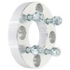 4Pcs 1" 4Lug 4x4.5 to 4x100 Wheel Adapters 74.1mm 12x1.5 for 90-02 Honda Accord 01-08 Kia Optima Spectra 00-04 Volvo S40 V40