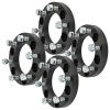 4Pcs 1" 6x5.5 Wheel Spacers 108mm 12x1.5 for 04-14 Chevy Colorado 13-22 Ford Ranger 04-12 GMC Canyon 95-22 Toyota Tacoma Tundra