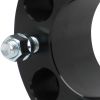 4pcs 2 inch Wheel Spacers 6x135 14x1.5 Studs 2" Thick For 2015-2023 Ford F150 Lincoln Navigator Black Wheel Spacer