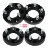 4Pcs 1.25" 5x5.5 to 5x4.5 Wheel Adapters 82.5mm 1/2" for 85-02 Chevy Astro 85-02 GMC Safari 99-18 Jeep Commander Grand Cherokee Wrangler
