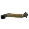 Black 3" Turbo Downpipe Exhaust for 2004.5-2010 Chevy GMC LLY LBZ LMM 6.6L Duramax Diesel