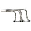 T-Bucket Exhaust Header for Chevy 265-400 Small Block V8 1-5/8"
