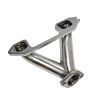 1943-1962 Chevrolet Chevy 216 235 261 6 Cylinder Stainless Shorty Exhaust Header