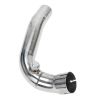 Stainless Mid Pipe Downpipe Exhaust for 2007-2020 Honda CBR600RR CBR600 Eliminator Race