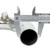 Stainless Mid Pipe Downpipe Exhaust for 2007-2020 Honda CBR600RR CBR600 Eliminator Race