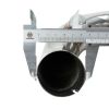 Stainless Mid Pipe Downpipe Exhaust for 2007-2020 Honda CBR600RR CBR600 Eliminator Race
