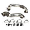 Exhaust Up Pipe for 2001-2016 GMC Chevy LB7 LLY LBZ LMM LML 6.6L Duramax SL