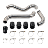 Polished 3" Intercooler Pipe Boot Kit for 2011-2016 GMC Chevy 6.6L LML Duramax 2500HD 3500HD