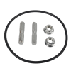 2017-2019 Chevy GMC 2500HD 3500HD 6.6L L5P Duramax 3.5" Turbo Intake Horn Kit Black