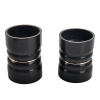 2008-2010 Ford F250 F350 F450 F550 Super Duty 6.4L Powerstroke Diesel 3" Cold Side Intercooler Pipe Boot Kit Black
