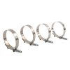 2008-2010 Ford F250 F350 F450 F550 Super Duty 6.4L Powerstroke Diesel 3" Cold Side Intercooler Pipe Boot Kit Black