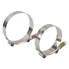 Black 3" Intercooler Pipe Boot Kit for 2002-2004 Chevy GMC 6.6L LB7 Duramax Diesel 2500HD 3500