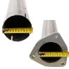 2011-2017 Ford Powerstroke 6.7L Diesel F250 F350 F450 F550 Super Duty 4.0" Cat & DPF Delete Pipe with Bolt Kit