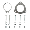 2011-2017 Ford Powerstroke 6.7L Diesel F250 F350 F450 F550 Super Duty 4.0" Cat & DPF Delete Pipe with Bolt Kit