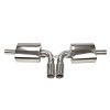 Stainless Catback Exhaust 3" Dual Tip Muffler for 97-04 Porsche Boxster/S 986 M96