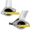 Catback Exhaust System 4.0" N1 Muffler Tip for 1990-1997 Mazda Miata MX-5 Eunos 1.6L 1.8L 2DR