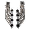1997-2015 Chevy Small Block V8 LS1/LS2/LS3/LS6 LSX Turbo Exhaust Header with T3 T4 to 3.0" V Band Elbows