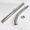 2007-2012 Cummins 6.7L Dodge Ram 2500 3500 4" CAT DPF Delete Race Pipe