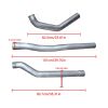 2014-2018 Jeep Grand Cherokee Ecodiesel 3.0L 3" Stainless Cat & DPF Delete Pipe