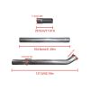4" 2019-2021 6.7 Cummins DPF Delete Race Pipe Dodge Ram 2500 Ram 3500