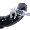 Black 3" Air Intake Elbow Tube for 1998.5-2002 Dodge Ram 2500 3500 Cummins Diesel 5.9L